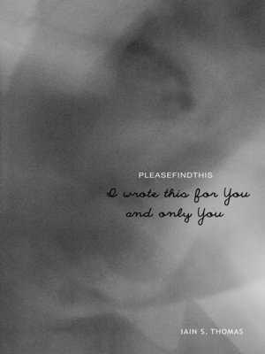 cover image of I Wrote This for You and Only You
